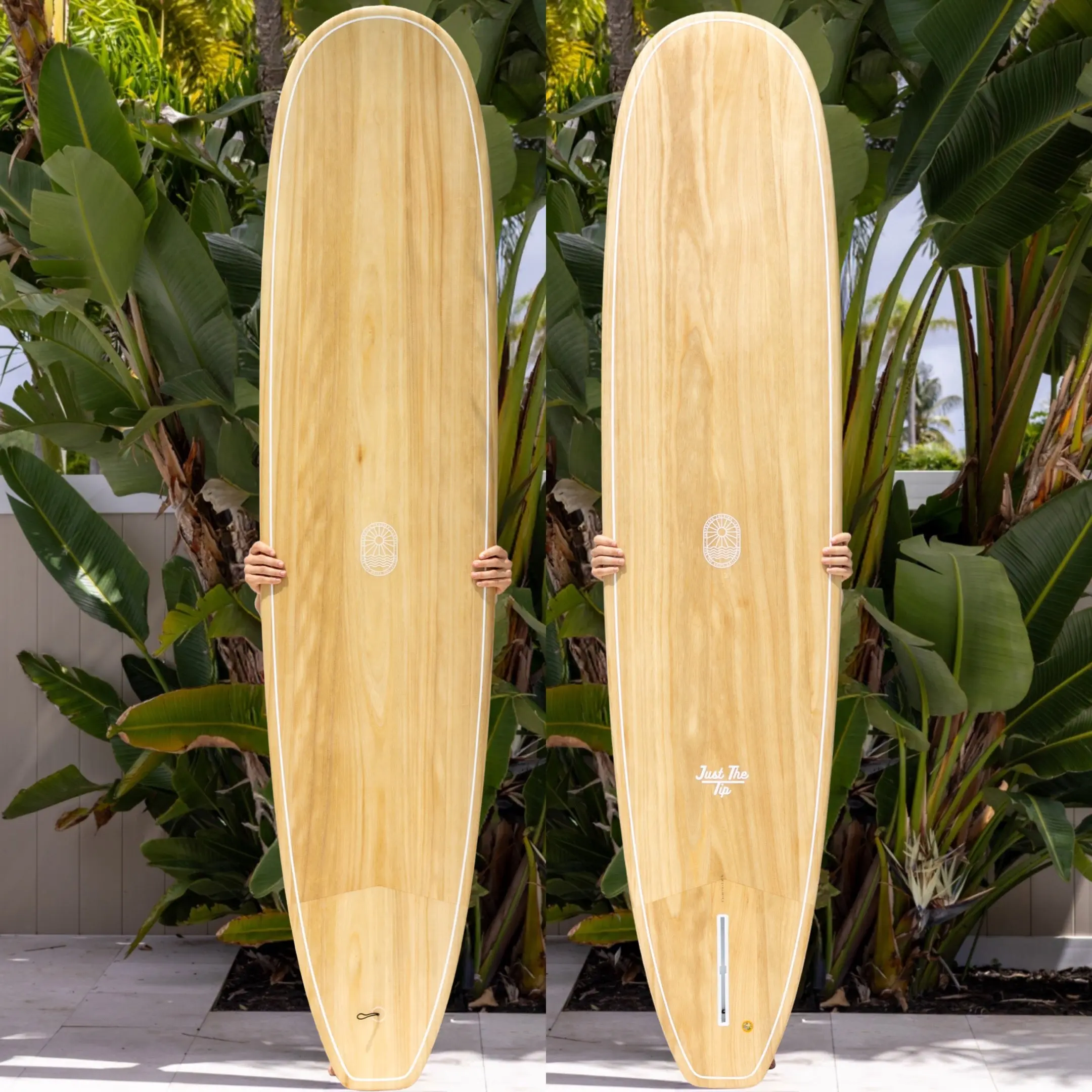 Just The Tip Longboard - Paulownia Gloss