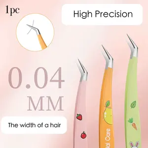 Multifunctional Tweezers, Three Colors, DIY Scrapbooking Tool, Creative Tweezers for Home School Office, Hand Tools