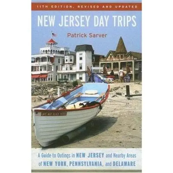 USED Book - New Jersey Day Trips: A Guide to Outings in New Jersey and Nearby Areas of New York, Pennsylvania, and Delaware by Patrick Sarver (Paperback) - english