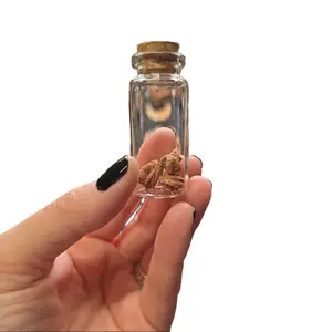 Tiny Crystals Jar (3piece rose rock crystal)