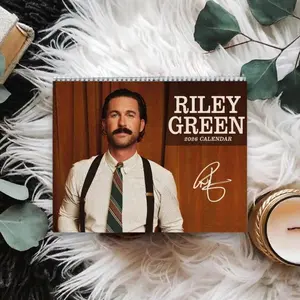 Riley Green 2026 Wall Calendar, Riley Green Fan Gift for Fan Merchandise, Riley Green Celebrity Merchandise, Riley Green Unique Holiday Gift