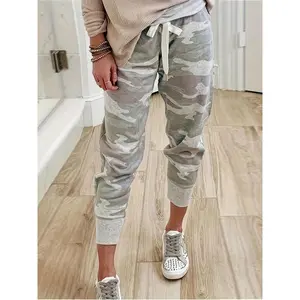Stylish Women's Camo Print Joggers No.611