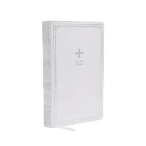 NRSV Catholic Edition Gift Bible, White Leathersoft (Comfort Print, Holy Bible, Complete Catholic Bible, NRSV CE): Holy Bible by Catholic Bible Press [Leathersoft Book]