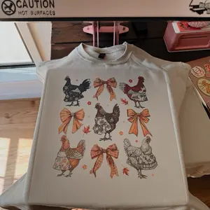 Fall chickens sweater