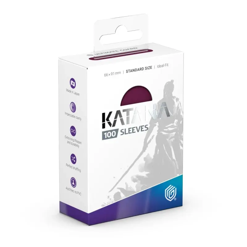 Katana Standard Sleeves: Radiant Plum (100)