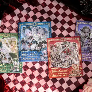 Magic Character Themed Sticker, 15 Sheets/bag PET Material Decorative Sticker, DIY Decorative Sticker for Scrapbooking, Journaling, Gift Wrapping