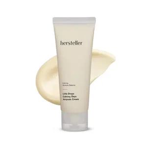 Hersteller Little Drops Calming Days Ampoule Cream 100ml, 3.38 Fl Oz Soothing Moisturizing Calendula Flower Extract Vegan Facial Skin Korean Skincare