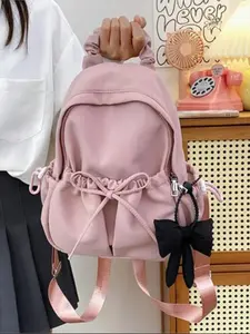 New Korean Style Small Backpack Travel Outdoor Bag Lightweight Versatile Large Capacity Student Backpack Cartoon Pattern