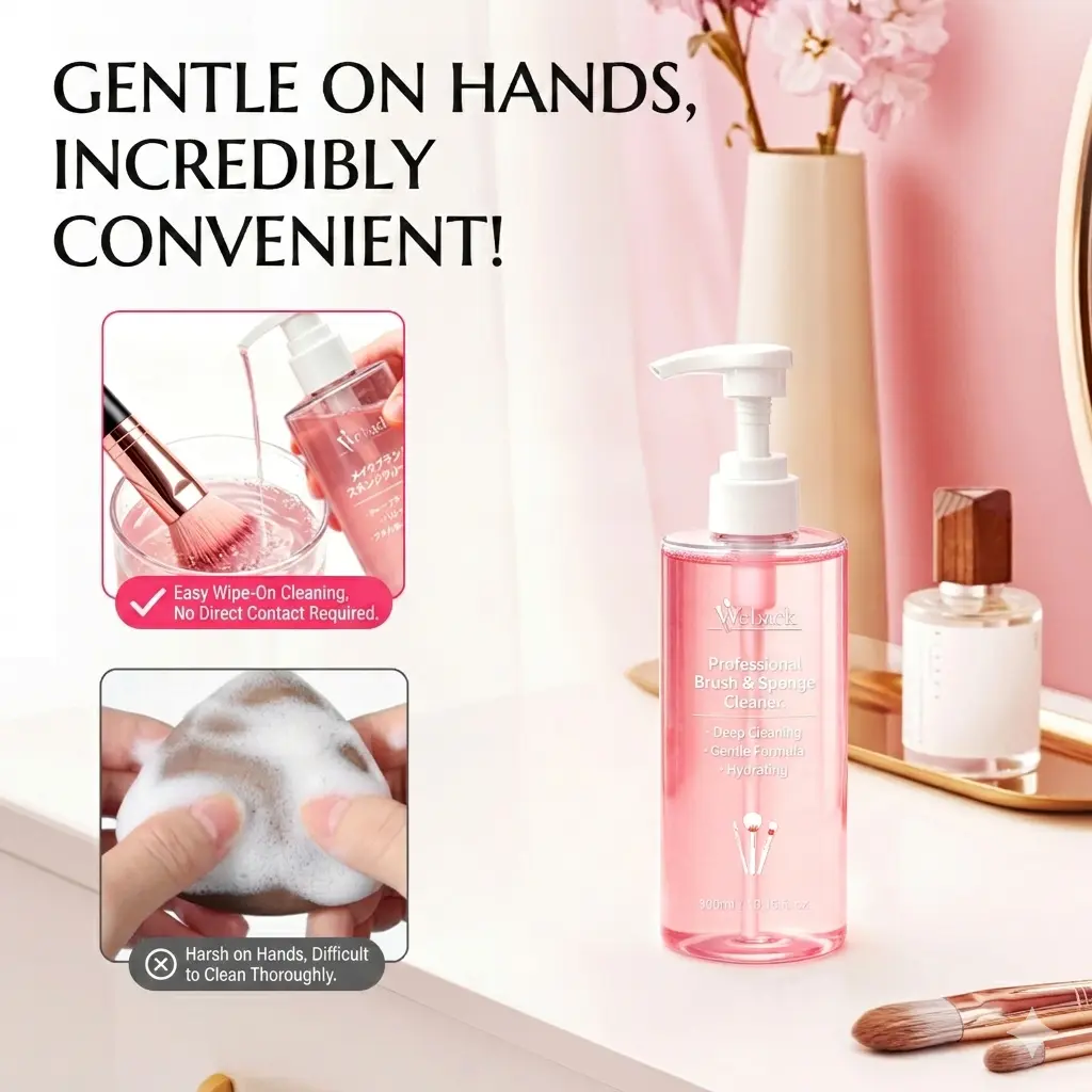 [WEBACK]Makeup puff cleaner, makeup brush cleaner, and special cleaner for beauty cushion puffs, powder compacts, and other makeup tools. Cleansing