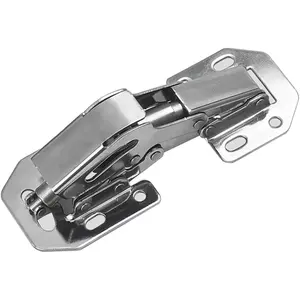 8-Pack Hinge Easy Installation Hinges Full Overlay and Insert Hinge for Drawer Window Cupboard Soft Close Cabinet Door Hinges
