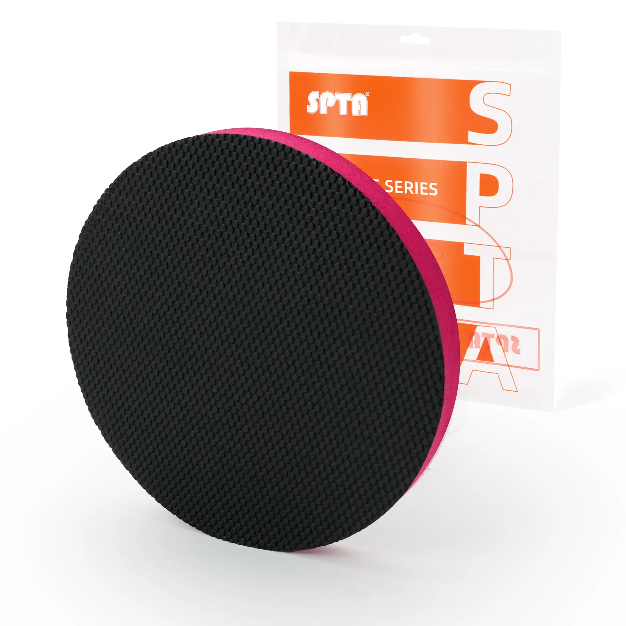 SPTA 3Inch/5 Inch/6 Inch Synthetic Clay Bar Pad,1Pc Mid Grade Car Detailing Clay Pad ,Clay Disc Clay Bar Wipe Foam Pad for DA and Rotary Polisher for Auto Detailing