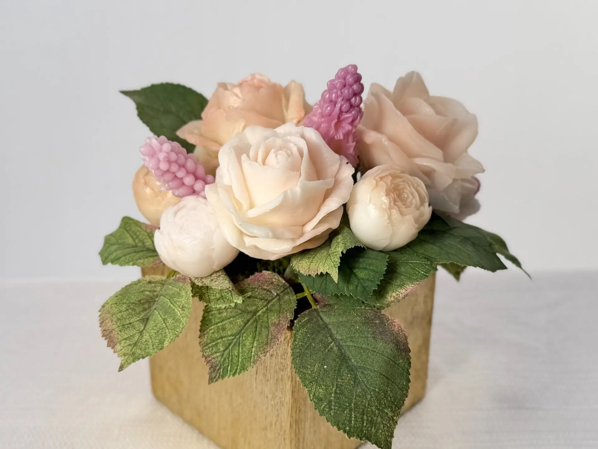 Roses & Peonies Handmade Artisan Goat Milk Soap – Floral Luxury Moisturizing Bar