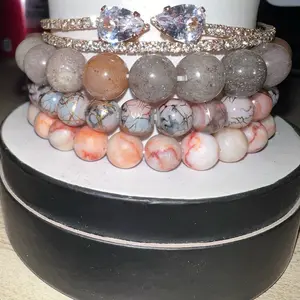 Earth Arrow Bracelet Stack (4 bracelets)