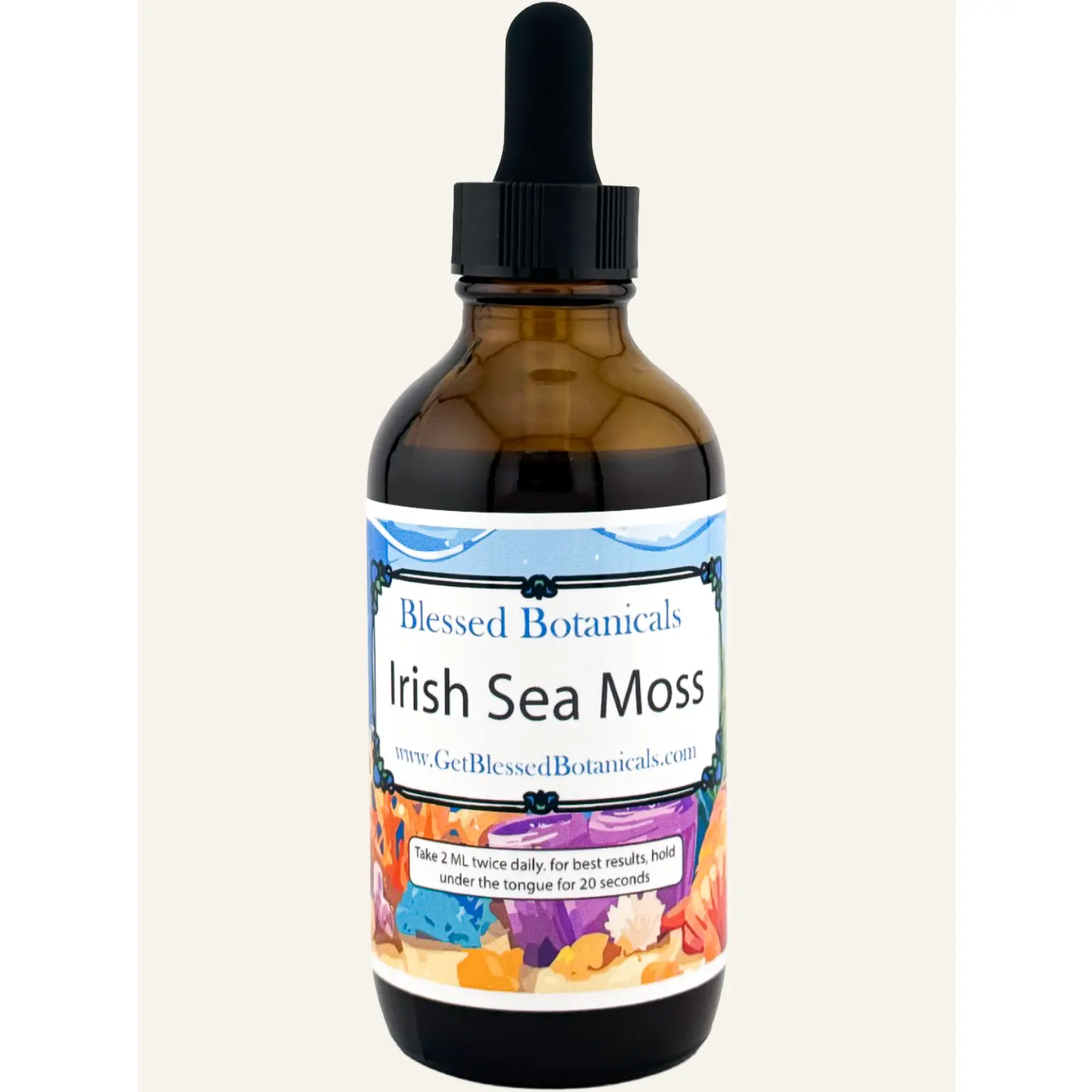 Irish Sea Moss Extract (Wildcrafted, Rock-Grown) – Mineral-Rich Botanical Blend
