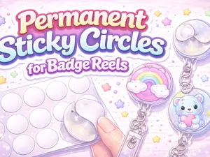 Permenant Sitckys for Badge Reels