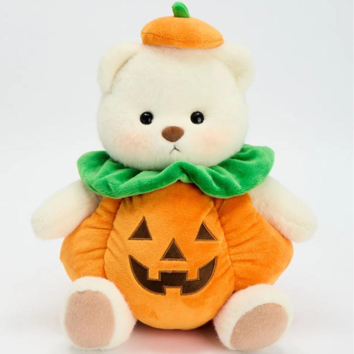 Getahug Halloween Spooky Pumpkin Bear Handmade Stuffed Animal Gift Festive Pumpkin Shape Unique Handcrafted Delight Getahug Halloween Spooky Pumpkin Bear Handmade Stuffed Animal Gift Festive Pumpkin Shape Unique Handcrafted Delight