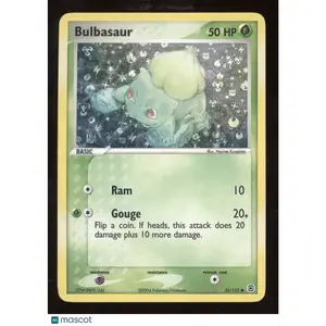 2004 EX FireRed & LeafGreen Bulbasaur (Energy Holo) #55/112