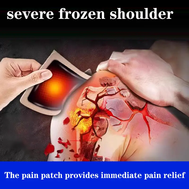 After applying it, the pain in the shoulder is immediately relieved. Pain relief patch for shoulder periarthritis, difficulty in raising the arm, and shoulder soreness