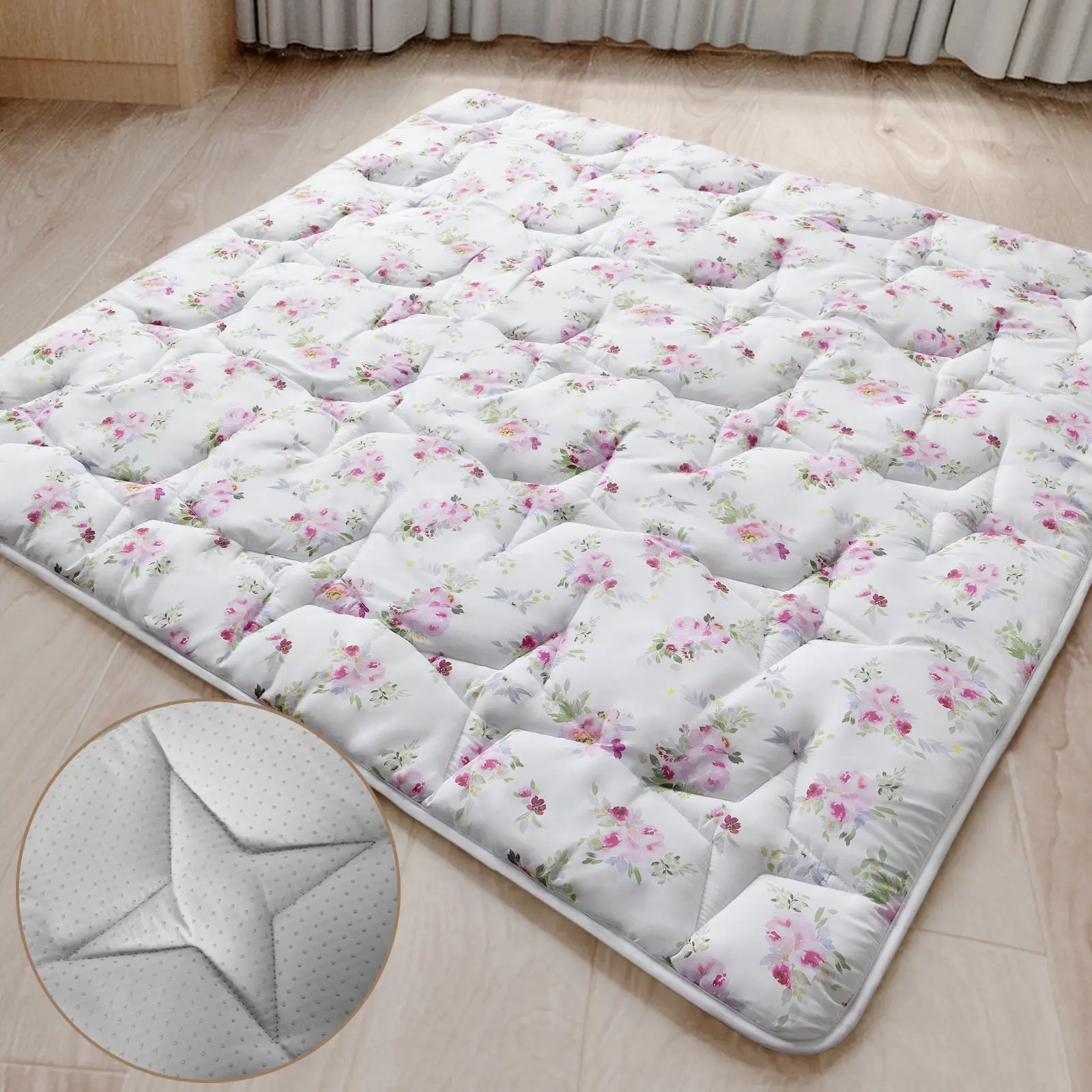 Multi-size Padded Play Mat Thick Non-Slip Portable Floor Mat for Playpen and Nursery Machine Washable Playmat #TikTokShopfalldealsforyou