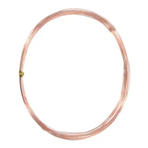 28 Gauge 33 FT 99.9% Pure Soft Copper Wire for Electroculture Gardening, Jewelry Making, Beading, Science Projects, DIY Artwork, DIY Jewelry Decoration, 1 Roll
