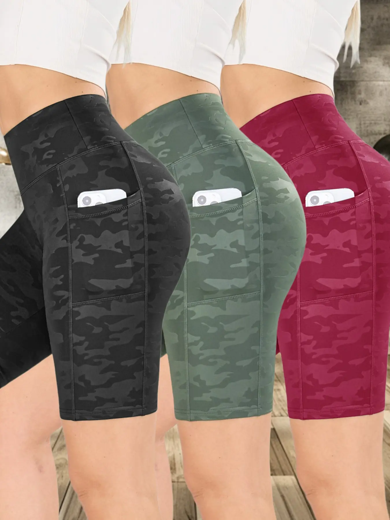 Black + Green + Red + Blue