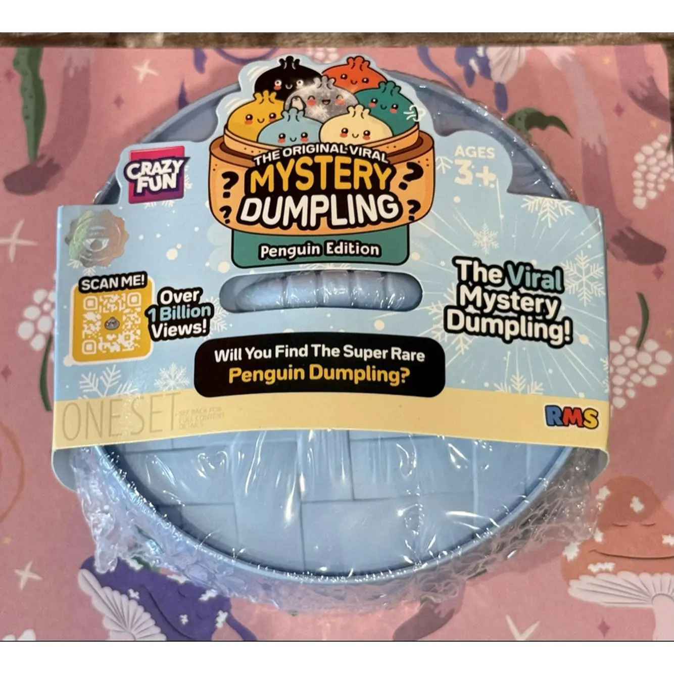 Crazy Fun Penguin Squishy Sensory Dumpling Toy