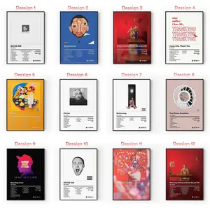 [Sale Up To 40%] [Unframe] Mac Miller Album Posters, Alternative Hip Hop Wall Art, Chill Music Aesthetic Decor, Modern Album Cover Artwork, Music Room Decor, Gift for Fans