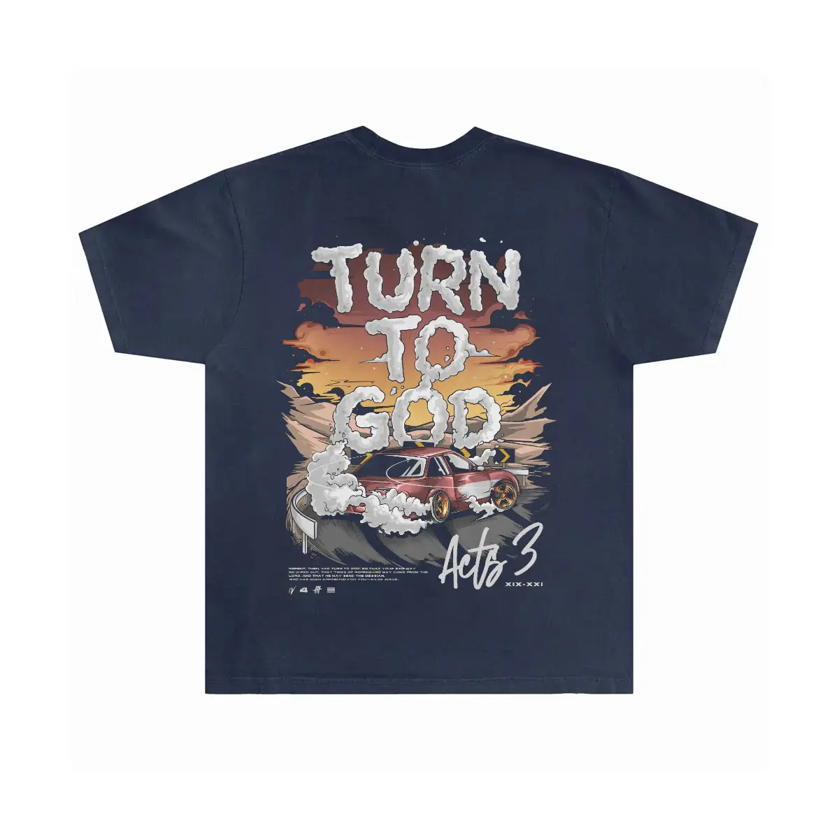 Turn To God Tshirt For Men and Women Cotton Man - TikTok Shop