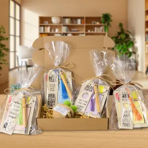 Teacher Appreciation Gifts in Bulk - 12 count Personalized Teacher  Set - Thank You & End of Year Gifts with Sticky Note Holders, Bookmarks,  Pens