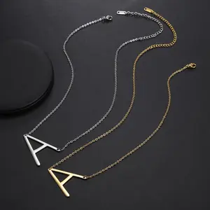 Minimalist 26 Letter Necklace, Versatile and Minimalist Necklace