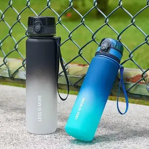 Portable Water Bottle, 1 Count Large Capacity Sports Water Bottle for Kids & Adults