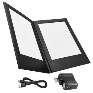 Yescom Menu Holder LED Back Lit Menu Cover 8.5x11in