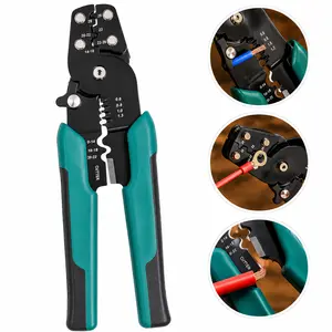 1200PCS Ferrule Crimping Tool Kit – Ratcheting Wire Crimper Set for Electrical Connectors, Insulated Ferrule Terminals, DIY Wiring & Automotive Repair