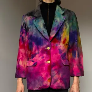 Women’s Size 10 M-LRainbow Galaxy Blazer Sport Coat Sujt