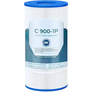C900 4 oz Media Pool Filter  Replacement for Hayward StarClear Plus C900, C9002, Replaces Hayward CX900RE, Pleatco PA90, Unicel C-8409, FC-1292, NSF/ANSI 50 Certified, 90 sq.ft