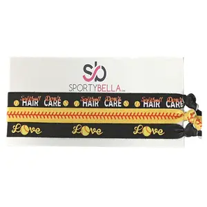 Softball Hair Don't Care Headbands