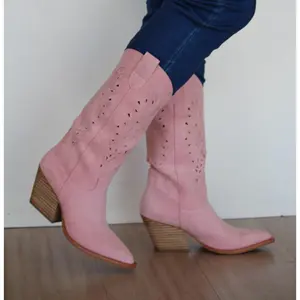 OLIVIA Pink Cowboy Boot