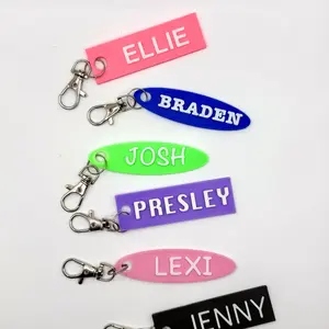 Custom Name Keychain - 3D Printed