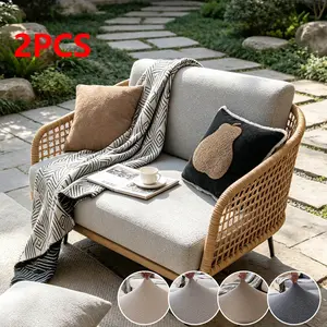 2pcs Leopard Print Couch Covers, Reusable All-Season Sofa Protectors, Soft Anti-Dust Slip-Resistant Pet-Friendly
