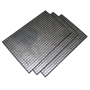 212 MAIN 2x3 ft. Industrial Rubber Floor Mat, Set of 3, Cushion Flooring Product, Grease and Liquid Resistant, Shock Absorbent, Durable, Foot Mat