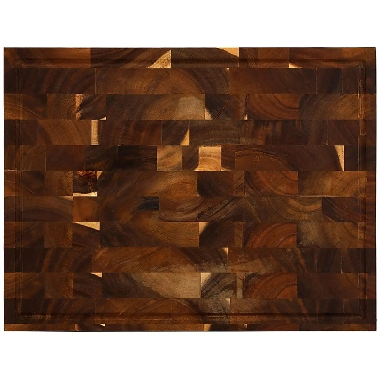 MegaChef 17" x 13" Acacia Wood Butcher Block