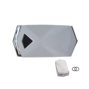 Bright Ideas  4 LED 3 Mode Bike Headlight White Casing