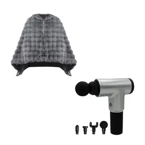 Pursonic Heated Poncho & 6-Speed Deep Tissue Massager