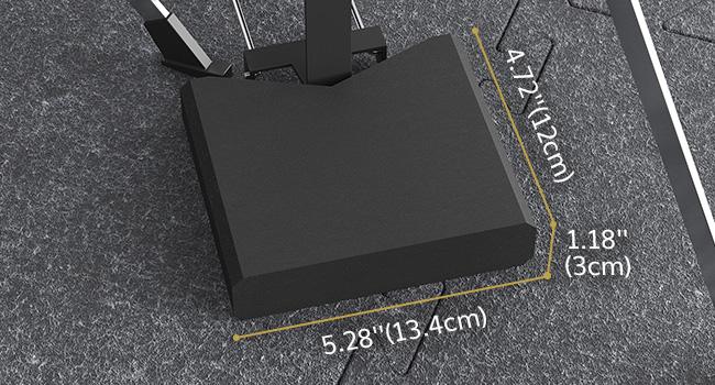 TONOR 20PCS Drum Mat Set with Soundproof Carpet, Thick Sound Absorbing Panel, Non-Slip Bottom & Bass Anchor for Electric Drum Set