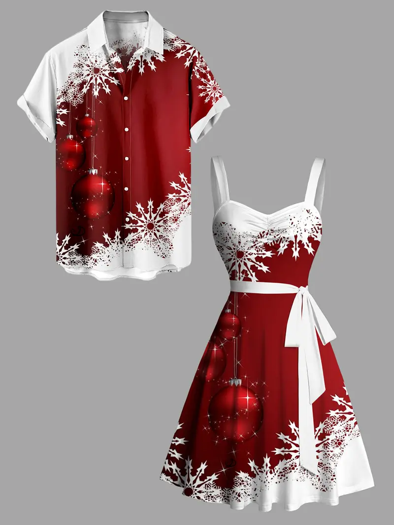 white christmas dresses Santa Bell Dress Crochet Pattern UK – Kerry Jayne Designs Ltd main image 0