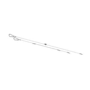 Dornbracht 9021500060090 Mounting Bracket For Sensory Sky Wire Rope 20 X 4 X 810 Mm