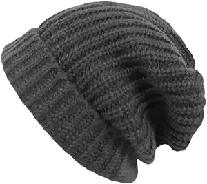 Unisex Warm Hats For Women Casual Knitted Caps Solid Color One Size Fits All Cozy Winter Accessory Knitting Beanie