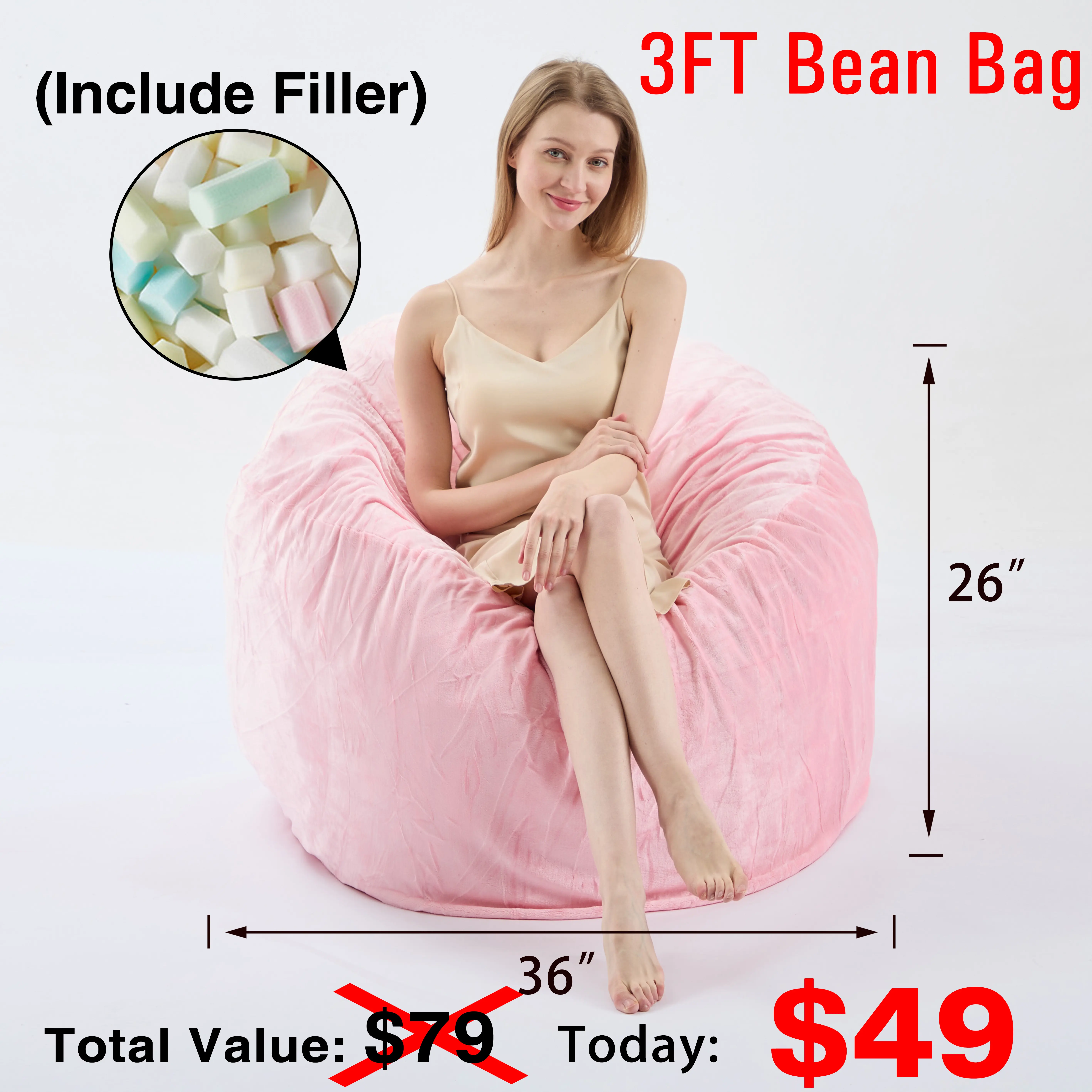 3FT Pink (Cover Filler)