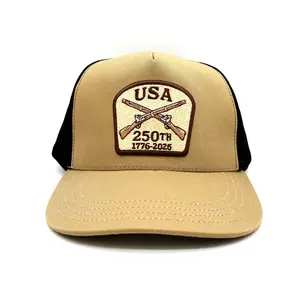 USA 250 Muskets Trucker Cap - Made in the USA - NEW ITEM