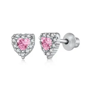 Cecilia Stud Earrings in 925 Sterling Silver